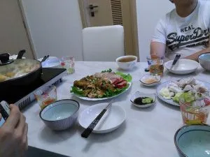 香港 旺角 某公寓 前同事餐聚