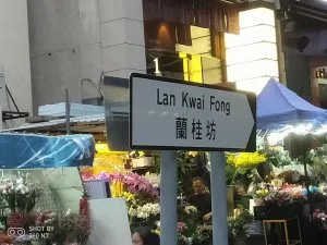 香港 中環 萬宜大樓 & 蘭桂坊 蔡瀾 越南河粉