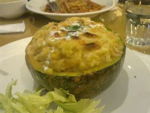 台北 西門町 瑪琪朵義式廚房 - 焗南瓜野菇燉飯