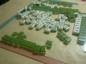 台中梧棲 記 過年於外婆家打麻將