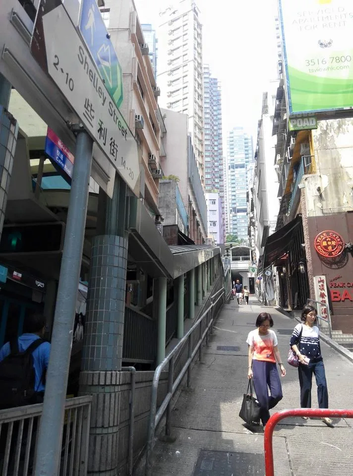 香港 半山自動手扶梯