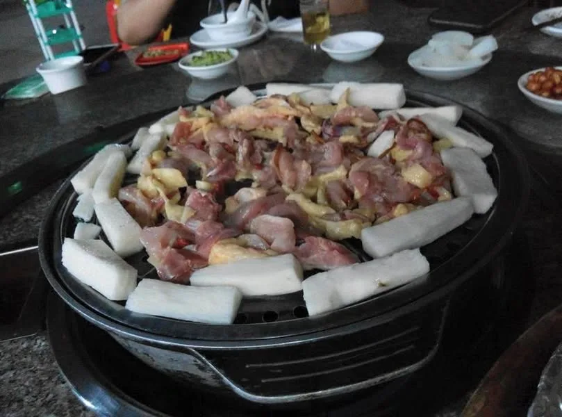 塘廈 某農家露天餐廳