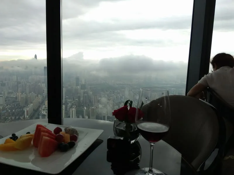 深圳 京基100 96樓 下午茶