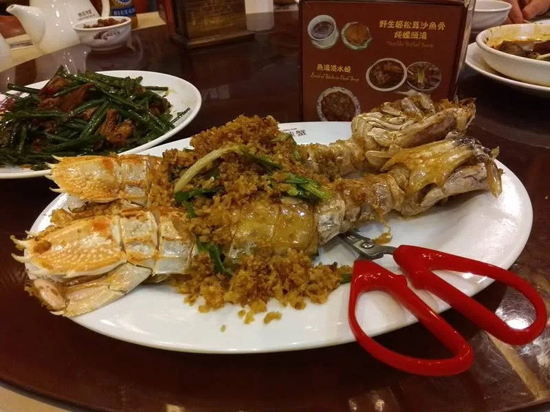 香港 銅鑼灣 過橋辣蟹