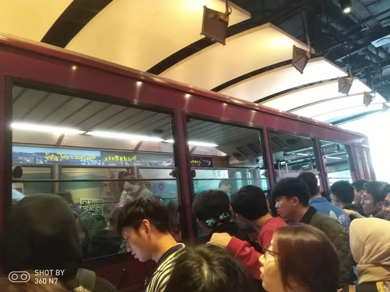 香港 太平山纜車