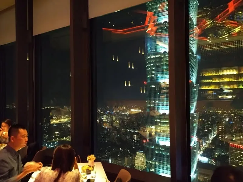 台北 微風南山 星空塔46F Saffron 46 印度餐廳