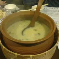 台北 北投 皇池 溫泉會館 砂鍋粥