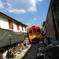 泰國 傳統市場、火車市集、湄公河遊船、 Amphawa 水上市場 2