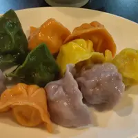 台北 東門站 小美好 彩色鮮蝦干貝水餃 1